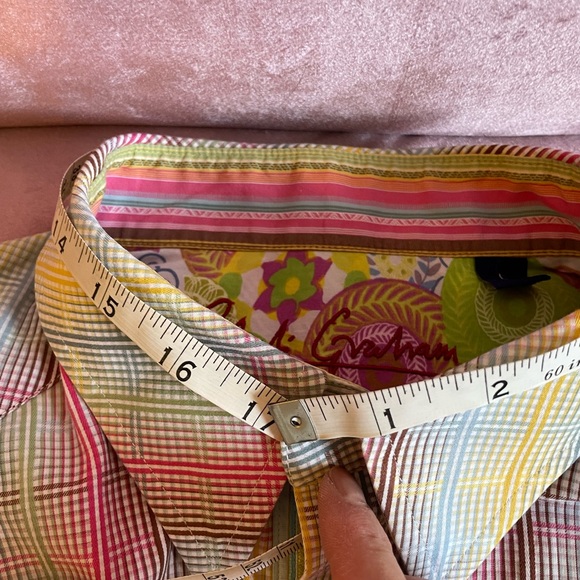 Robert Graham Men’s Dress Shirt- Large - Picture 4 of 7